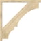 Ekena Millwork Balboa Block Rough Sawn Bracket w/ Offset Brace, Douglas Fir, 4"W x 40"D x 40"H BKT0402X40X40BOA05RDF - alternate 2
